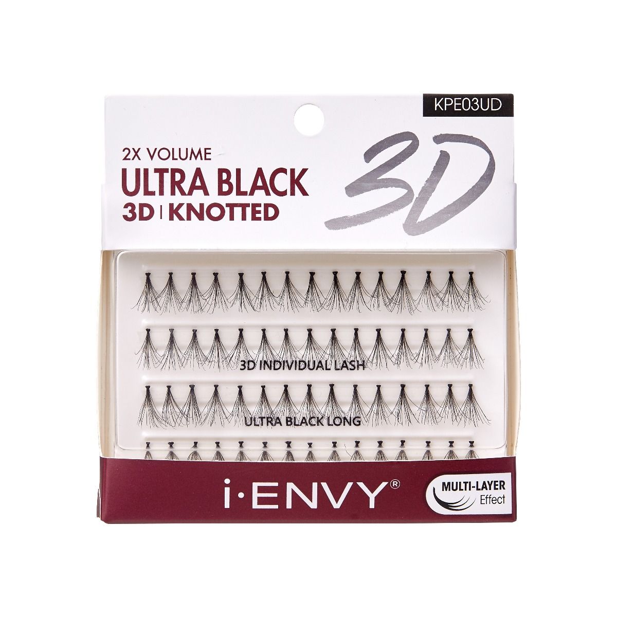 i.ENVY 2X Volume Ultra Black 3D Knotted (KPE03UD)