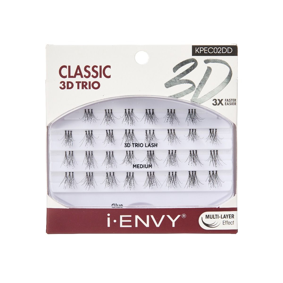 i.ENVY Classic 3D Trio Lashes (KPEC02DD)