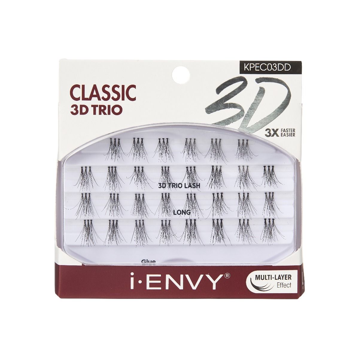 i.ENVY Classic 3D Trio Lashes (KPEC03DD)