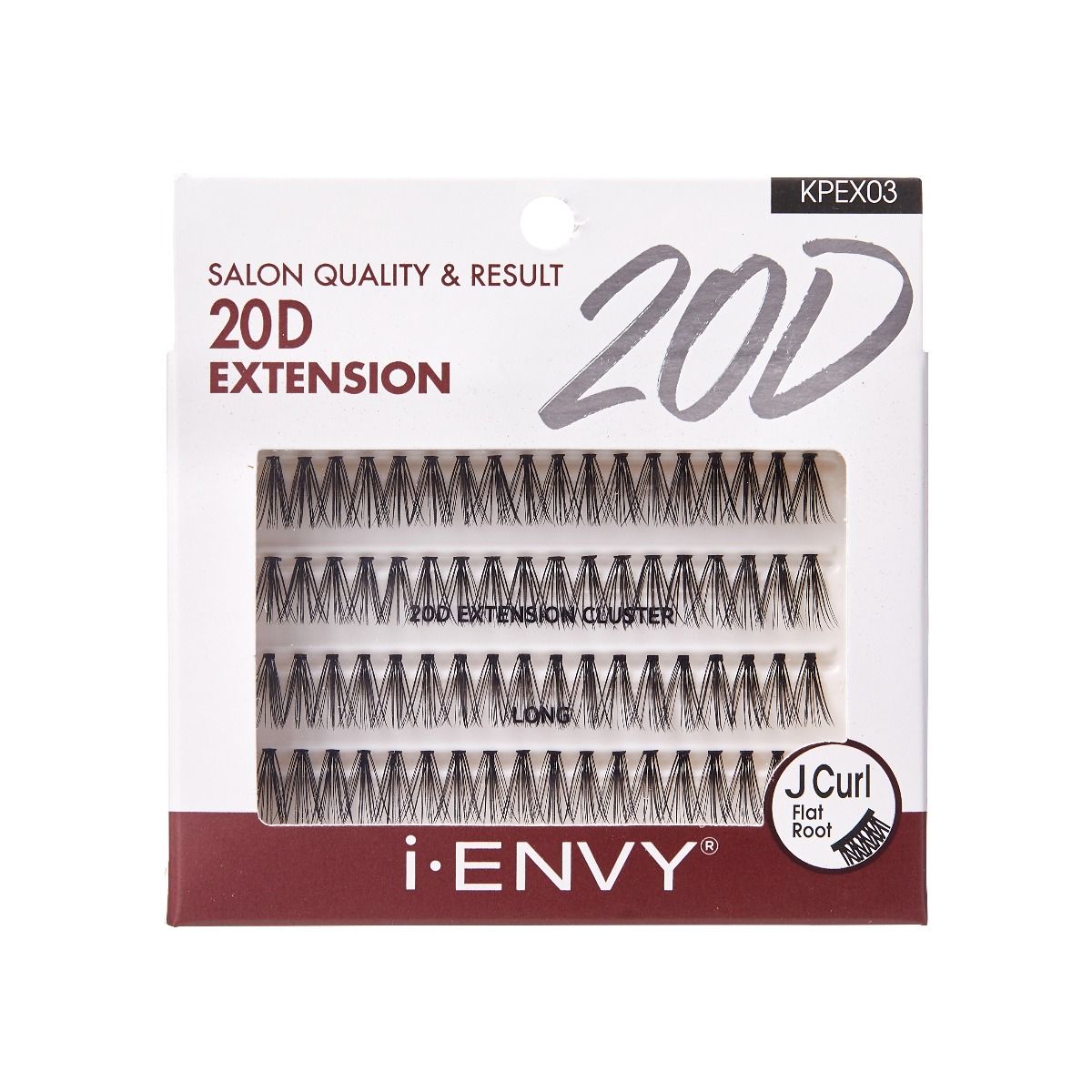 i.ENVY 20 D Extension Lashes (KPEX03)