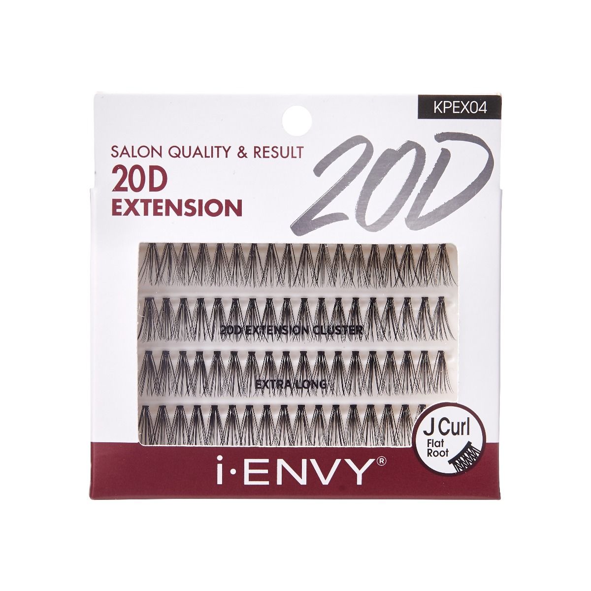 i.ENVY 20 D Extension Lashes (KPEX04)