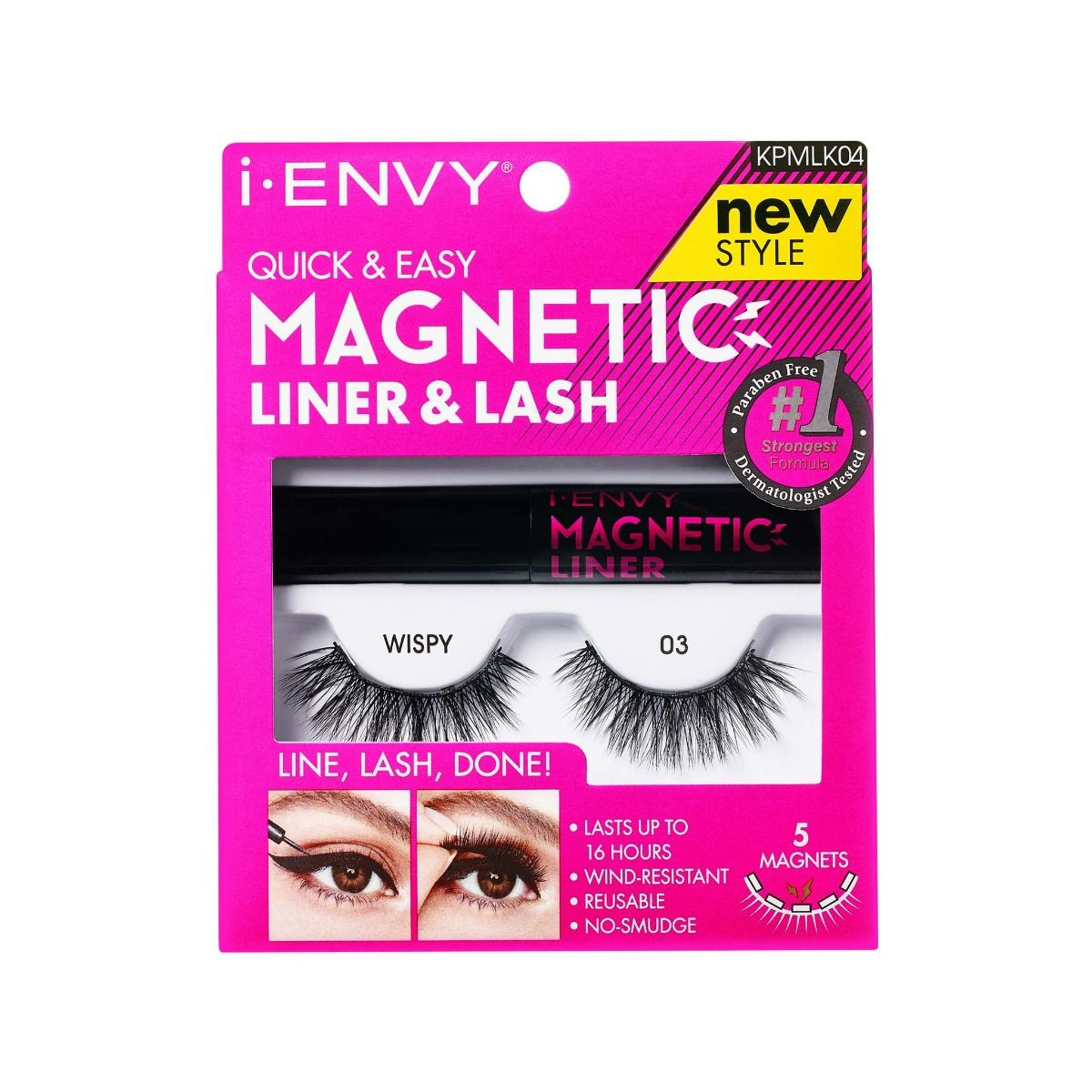 i.ENVY Magnetic Liner & Lash Quick & Easy (KPMLK04)