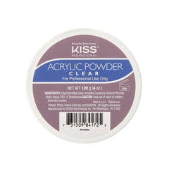 Kiss Acrylic Powder Clear 4oz (AP400)