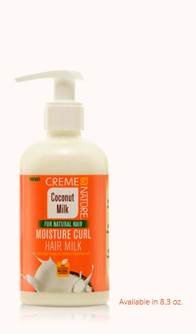 Creme Of Nature Coconut Milk Moisture Curl Hair Milk 8.3oz