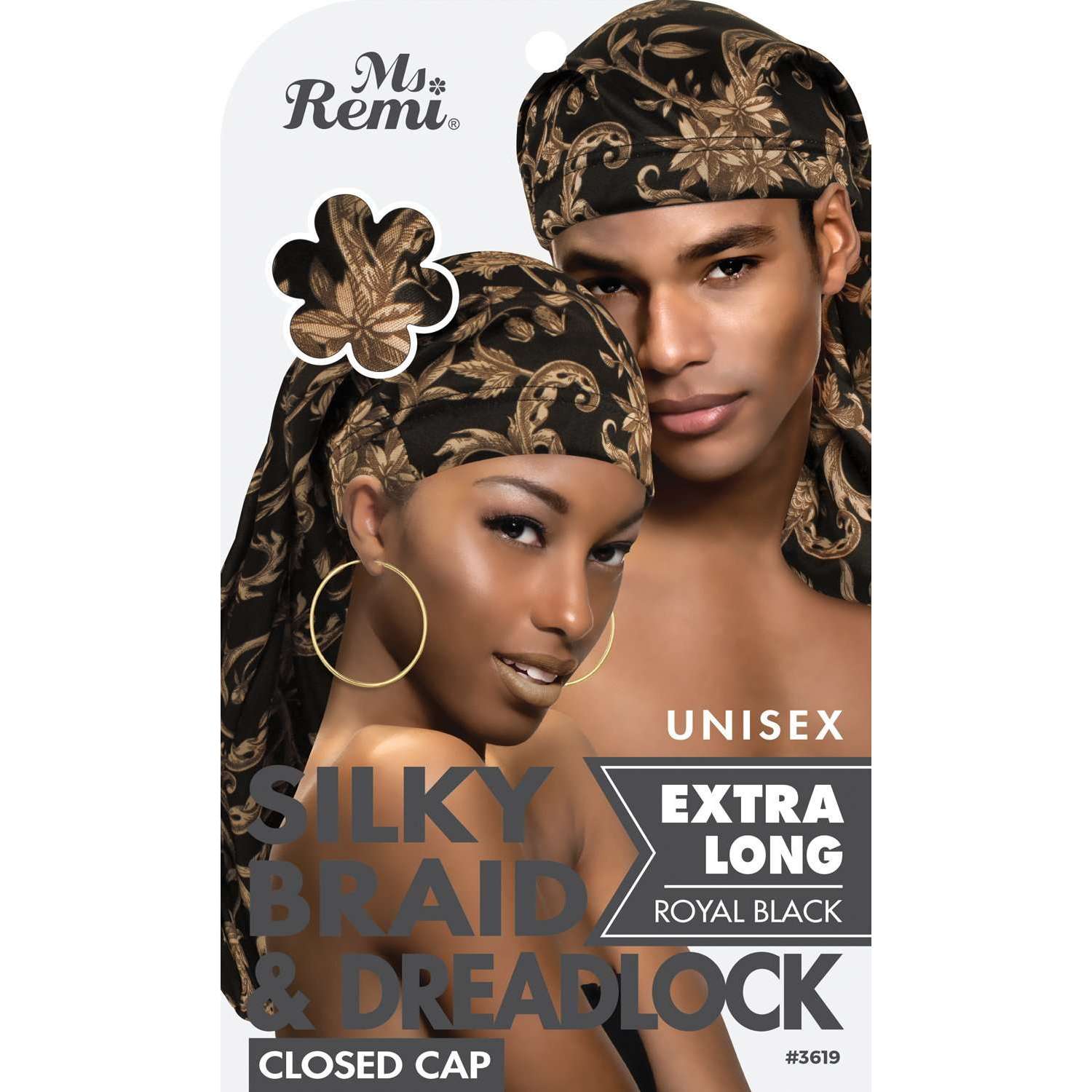 Ms. Remi Silky Braid and Dreadlocks Closed Cap Asst Color (3619)