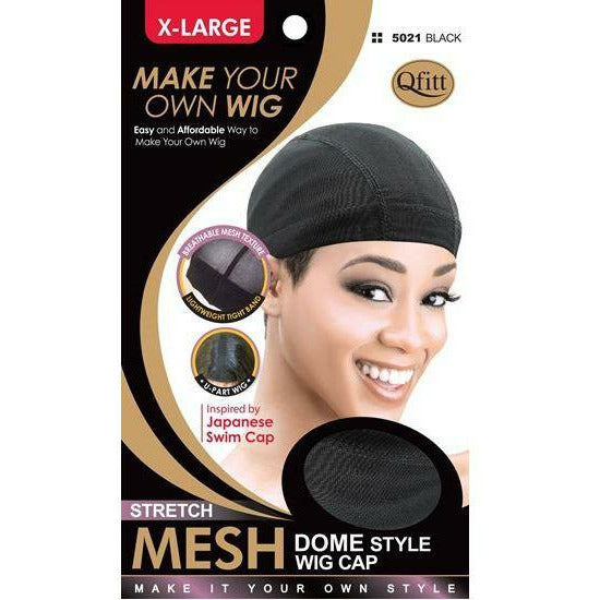 Qfitt Dome Style Mesh Wig Cap XL (5021)