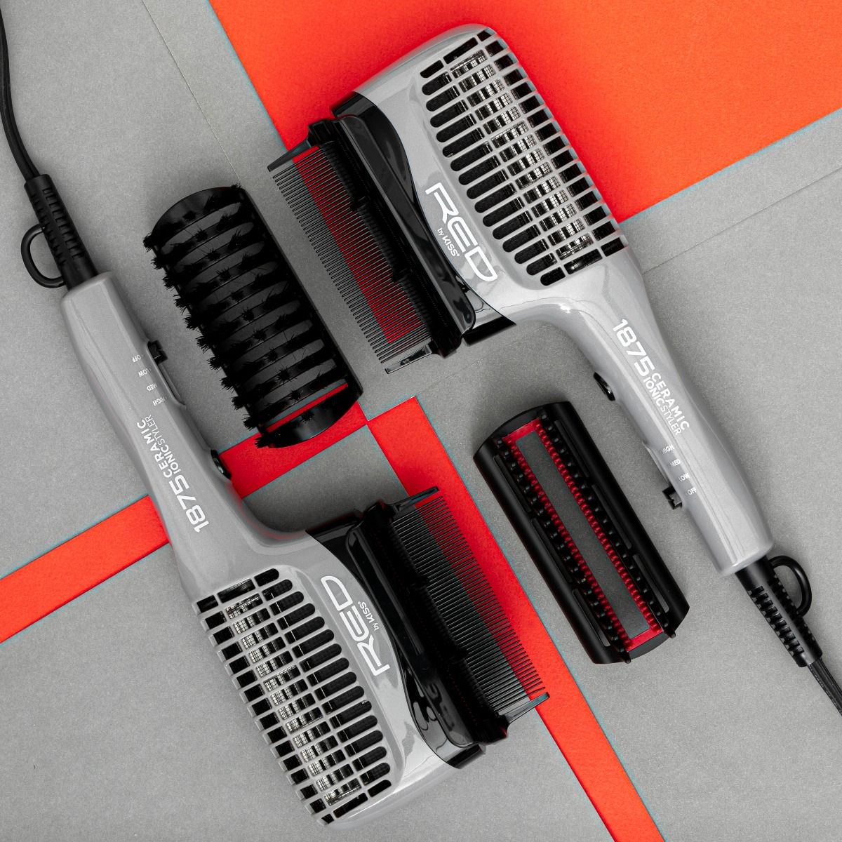 Red 1875 Ceramic Ionic Styler (BD02U)