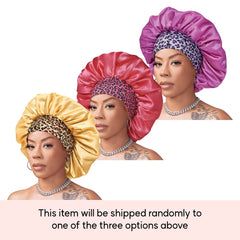 Red by Kiss Silky Stylez X Keyshia Cole Wide Edge Silky Bonnet X-Large Assorted (HQ22)