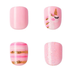 GF Little Diva Stick-on Nails Unicorn (BLDG01)