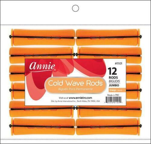 Annie Cold Wave Rods #1101 Jumbo Orange 12CT (1101)