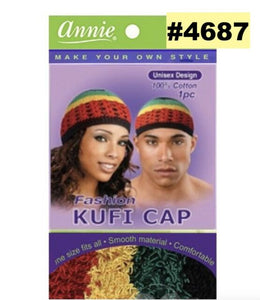 Annie- Fashion Kufi Cap
