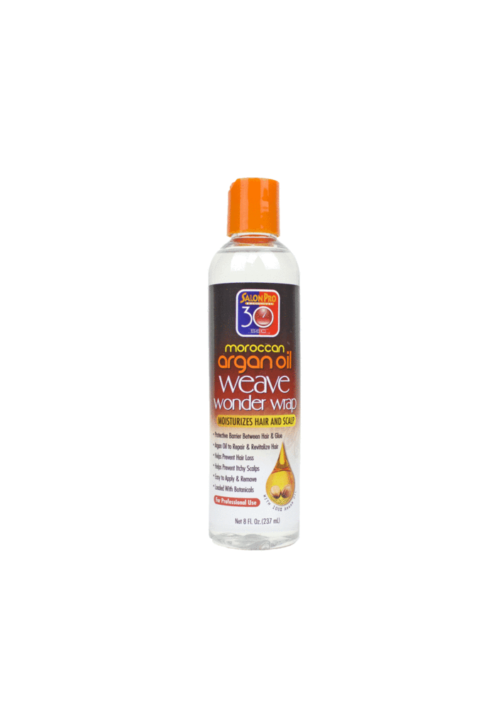 Salon Pro- 30 Sec Moroccan Argan Oil Weave Wonder Wrap Clear