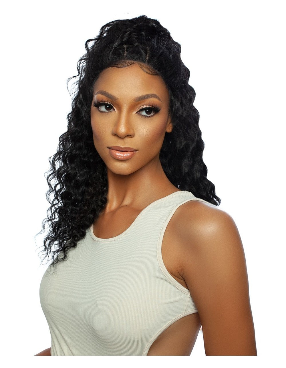 13A HD 13X4 Lace Front Spanish Wave Human Wig (TROE204) 26"