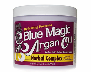 Blue Magic Argan Oil Leave In Conditioner- Herbal Complex 13.75 oz