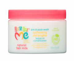 Just for Me Natural Hair Milk- Pre & Post-Wash Softening Detangler 8oz