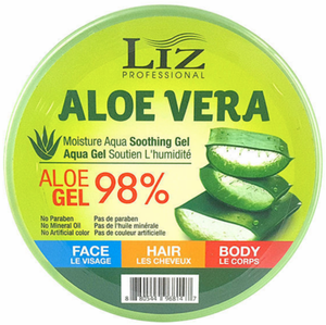 Liz Professional 98% Aloe Vera Moisture Aqua Soothing Gel 10 oz