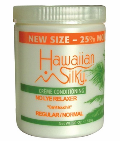 Hawaiian Silky- Creme Conditioning No Lye Relaxer Regular 20oz