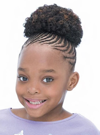 Freetress Afro 4" Drawstring Ponytail for Kids