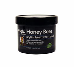 Ampro- Honey Beez Styling Beez Wax Black 4oz