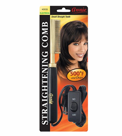 Annie Electrical Straightening Comb Small Straight #5533