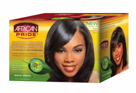 African Pride- Olive Miracle Deep Conditioning Anti-Breakage No-Lye Relaxer